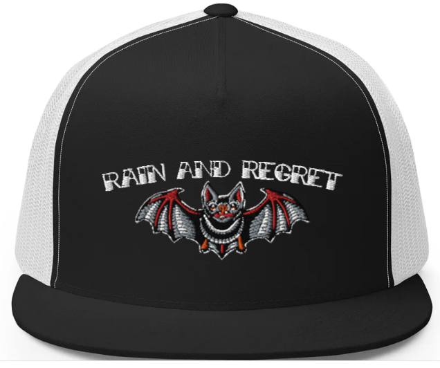 Bat 5 Panel Trucker Hat | rainandregret