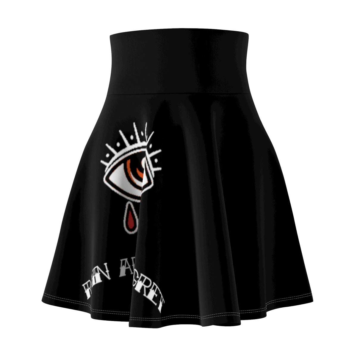 Women's Bleeding Eye Skater Skirt