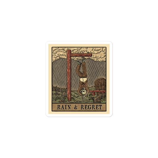 The Hanged-Man Tarot sticker