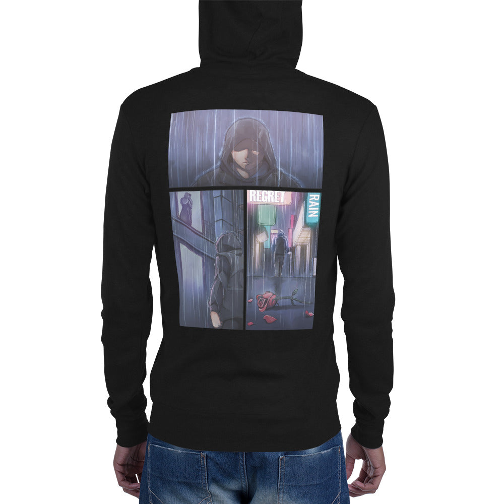 Comic Book Unisex zip hoodie | rainandregret