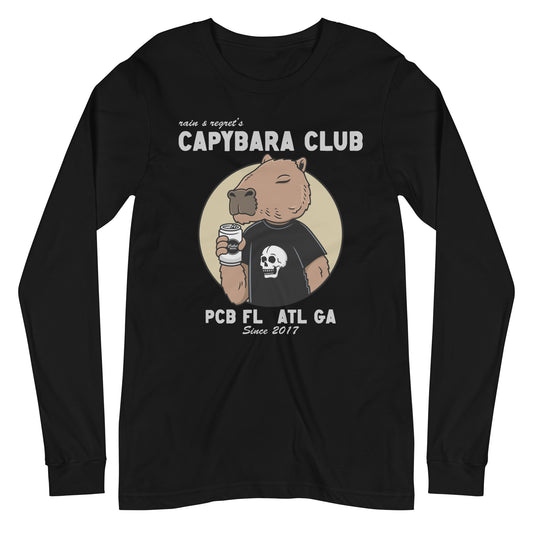 Capybara Club Unisex Long Sleeve Tee