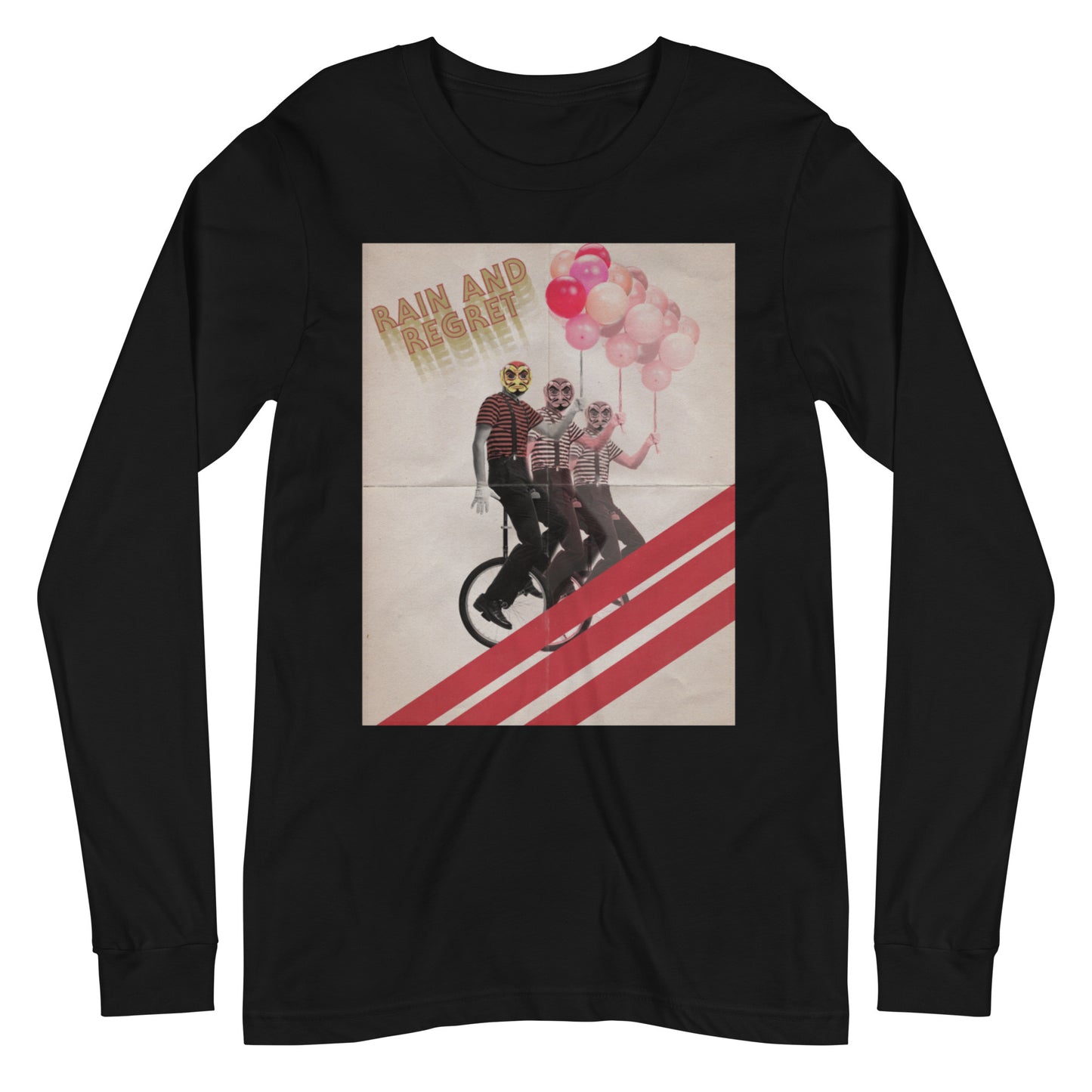 Devil on a Unicycle Unisex Long Sleeve Tee