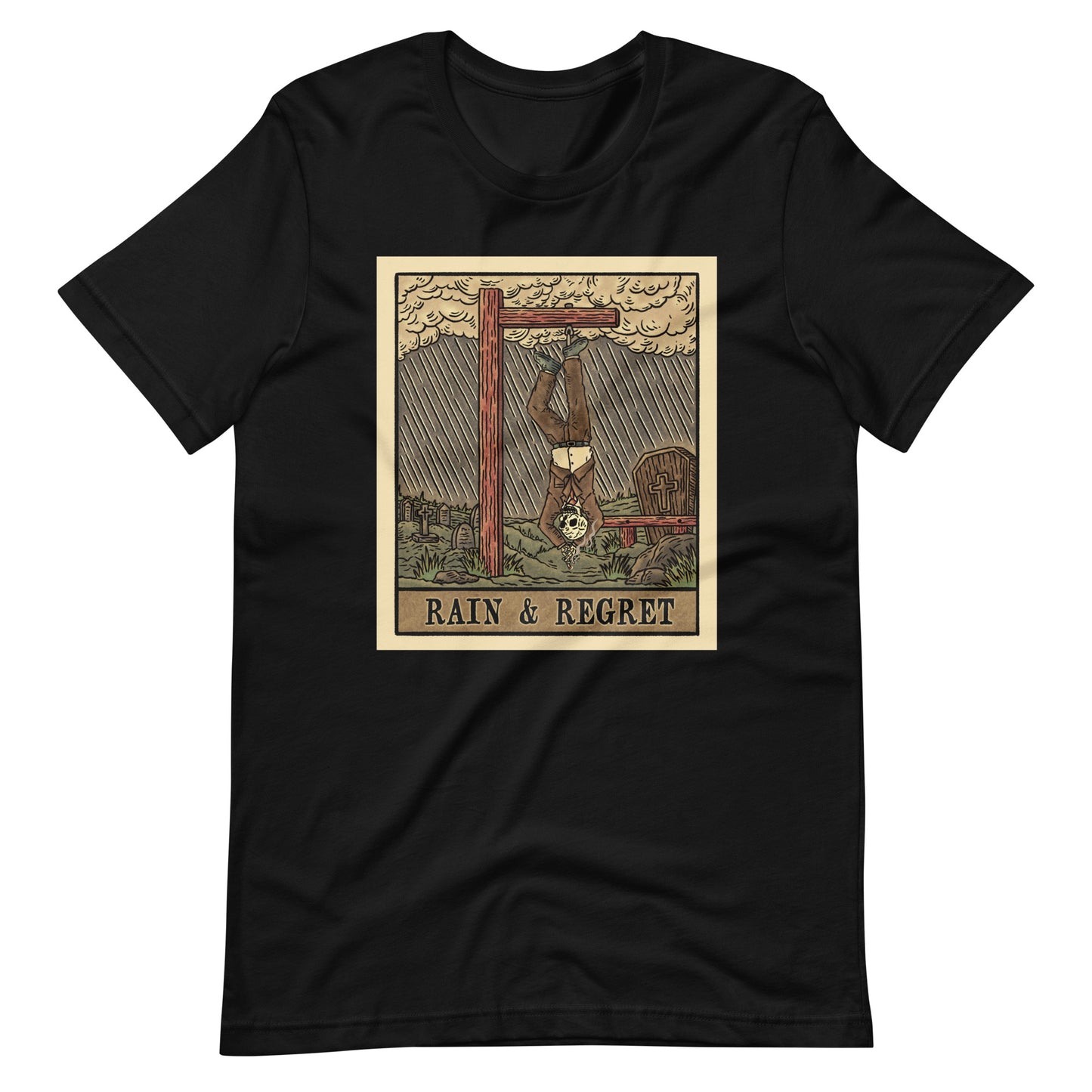 The Hanged Man Tarot Card Unisex t-shirt | rainandregret